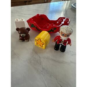 Duplo Lego Santa Winter holiday 10837 sleigh teddy bear star replacement parts
